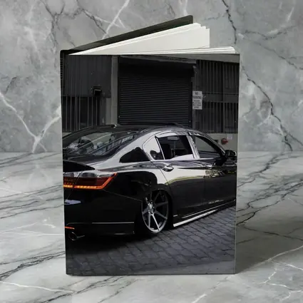 Honda Accord Slammed Black Urban Street
