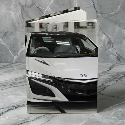 Honda NSX White Supercar Factory Floor