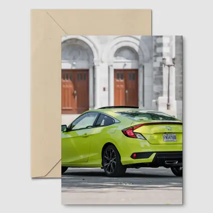 Honda Civic Sport Coupe Church Background