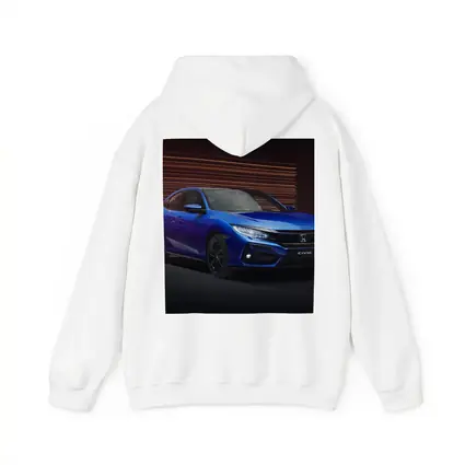 Honda Civic Hatchback Blue Studio Dark Background