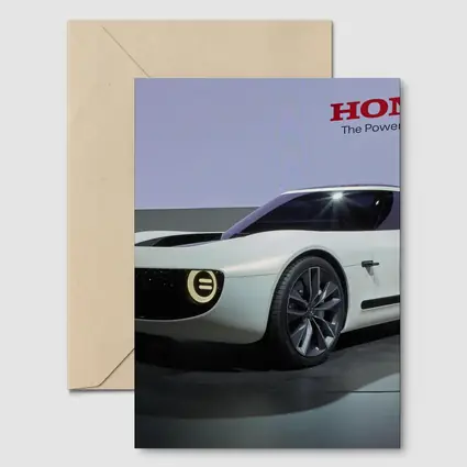 Honda Sports EV Concept Car Auto Show