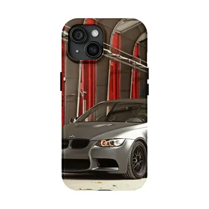 BMW M3 Matte Gray Abandoned Industrial Building