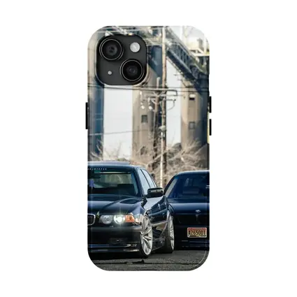 BMW 750il E38 Duo Industrial Background