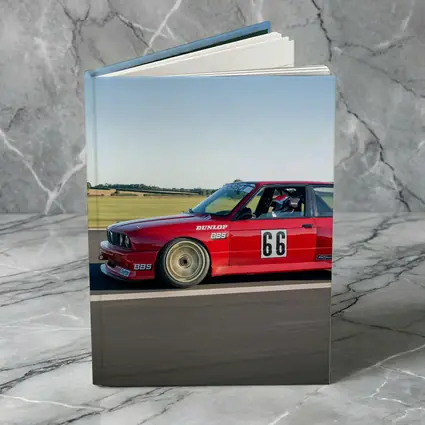 BMW E30 M3 Red Race Car Track