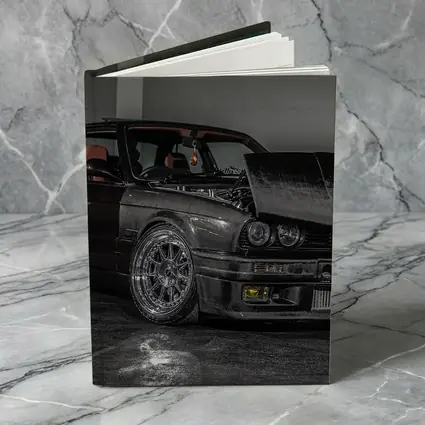 BMW E30 Tuned Carbon Wide Body Dark Garage