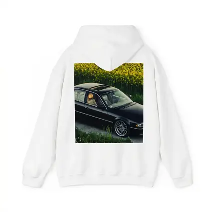 BMW 7 Series E38 Black Rapeseed Field