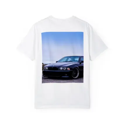 BMW E39 M5 Black Coastal Road Scene