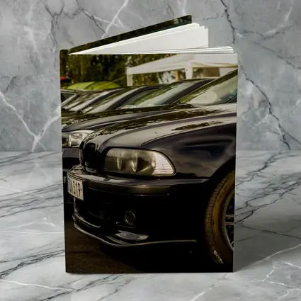 BMW E39 M5 Black Car Meet Parking