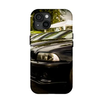 BMW E39 M5 Black Car Meet Parking