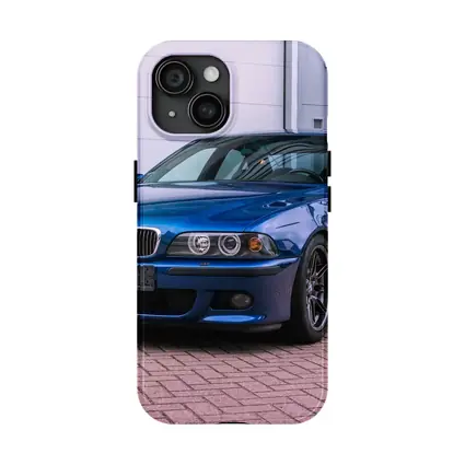 BMW E39 M5 Le Mans Blue Parking