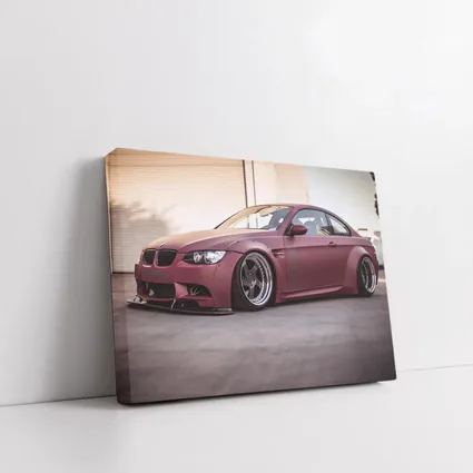 BMW M3 E92 Wide Body Matte Red