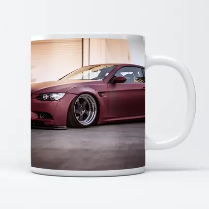 BMW M3 E92 Wide Body Matte Red