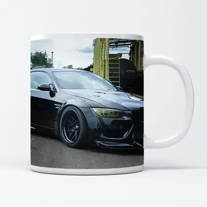 BMW M3 E92 Black Wide Body Street