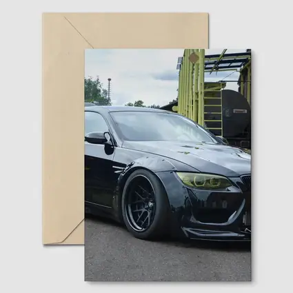 BMW M3 E92 Black Wide Body Street