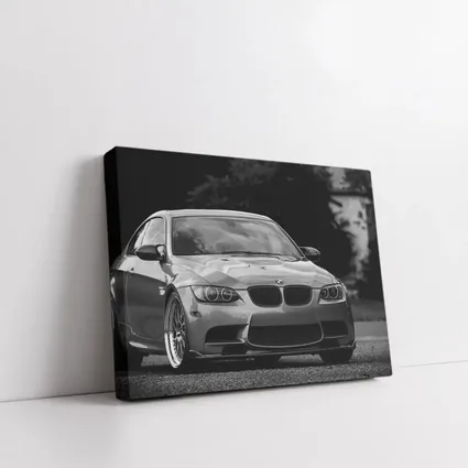 BMW M3 E92 Coupe Black and White
