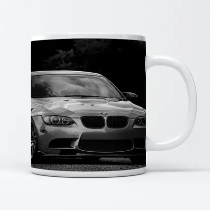 BMW M3 E92 Coupe Black and White