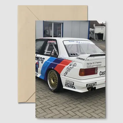 BMW M3 E30 Race Car Paddock