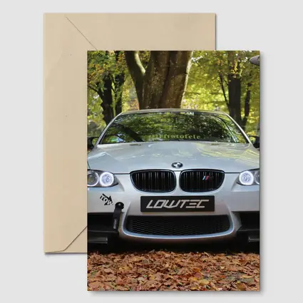 BMW M3 E92 Silver Lowered Street Build