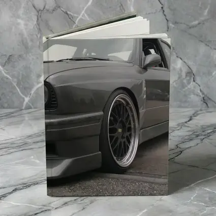 BMW M3 E30 Gray Stance Low Shot