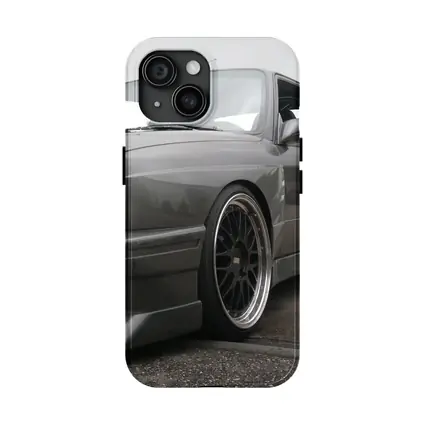 BMW M3 E30 Gray Stance Low Shot