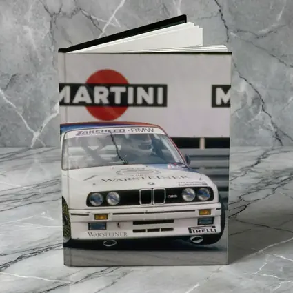 BMW M3 E30 Race Car Martini Trackside