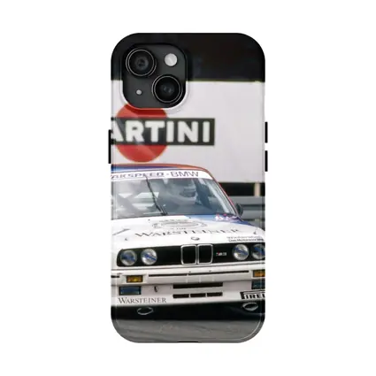 BMW M3 E30 Race Car Martini Trackside