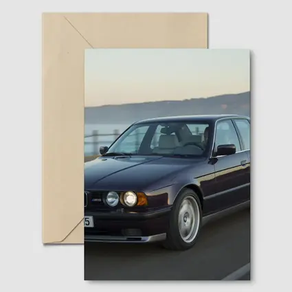 BMW M5 E34 Coastal Road Drive