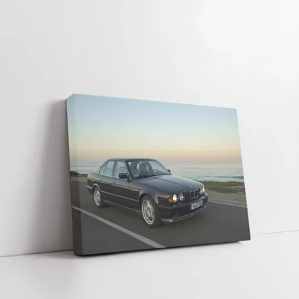BMW E34 5 Series Coastal Sunset Drive
