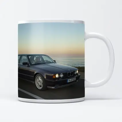 BMW E34 5 Series Coastal Sunset Drive