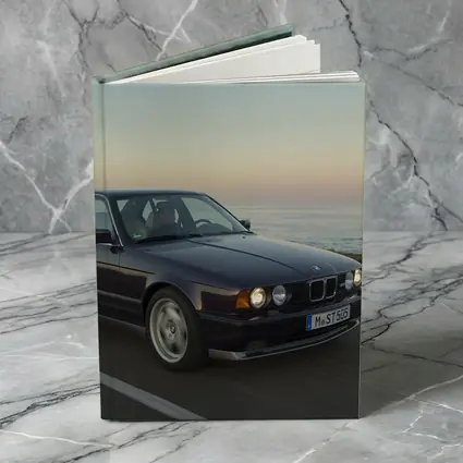 BMW E34 5 Series Coastal Sunset Drive