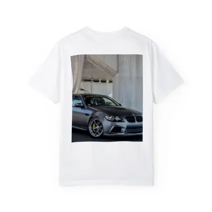 BMW M3 Sedan Matte Gray Under Concrete Bridge