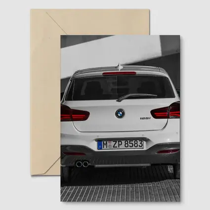 BMW One Series Rear Urban Parking Structure