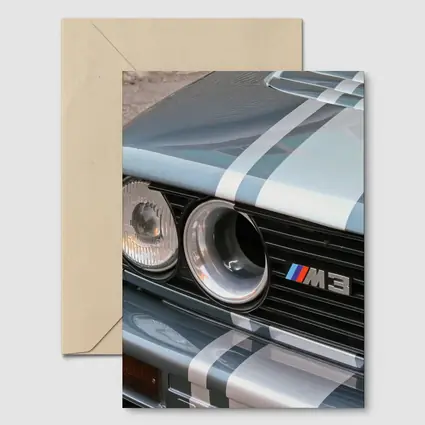 BMW E30 M3 Front Grille Close Up