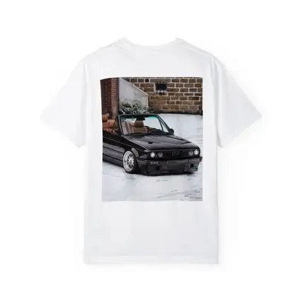 BMW E30 Cabriolet Slammed Snow Winter