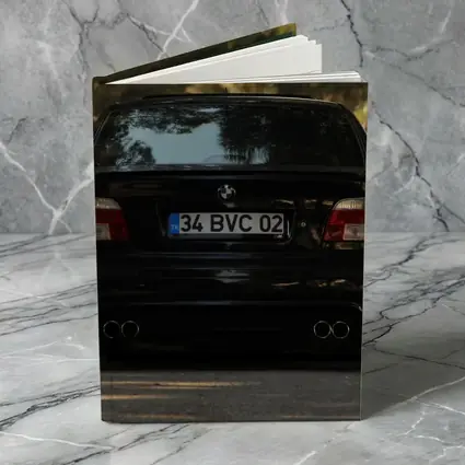 BMW M5 E39 Black Rear Street View