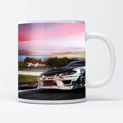 Nissan Silvia Drift Car Sunset Track