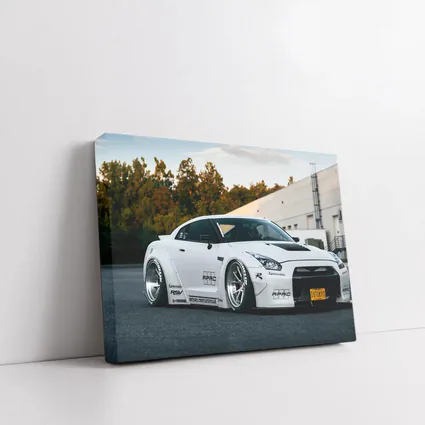Nissan Skyline GT-R White Wide Body Kit
