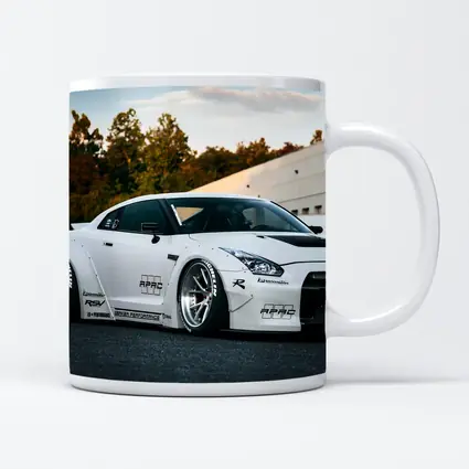 Nissan Skyline GT-R White Wide Body Kit
