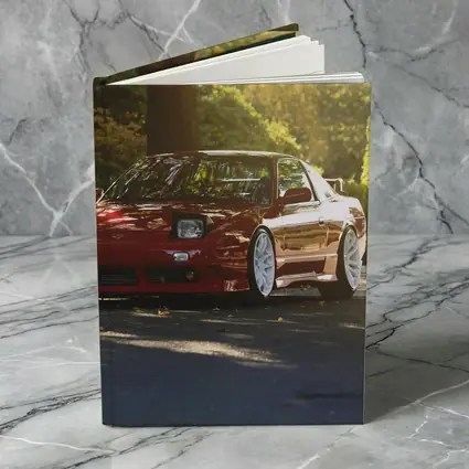 Nissan 240SX Red Stance Street Scene