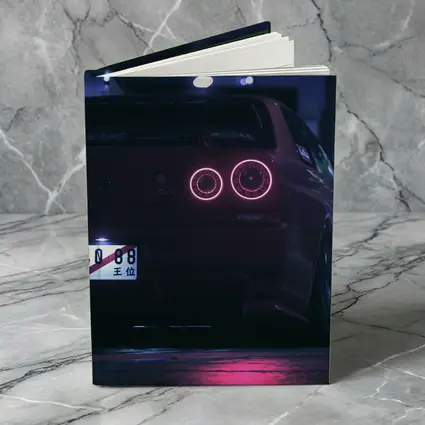 Nissan Skyline GT-R R34 Neon Night Street