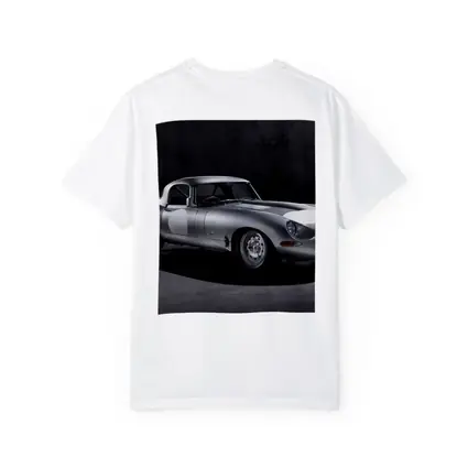 Jaguar Lightweight E-Type Silver Studio Shot