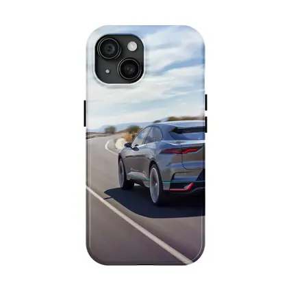 Jaguar I-Pace Electric SUV On Highway