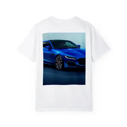 Jaguar F-Type Sports Car Blue Studio