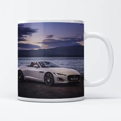 Jaguar F-Type Convertible By Lakeside Dusk
