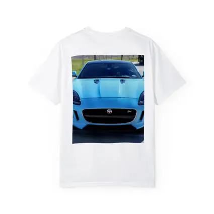 Jaguar F-Type R Baby Blue Front View