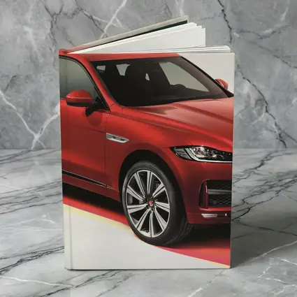 Jaguar F-Pace SUV Red Studio Shot