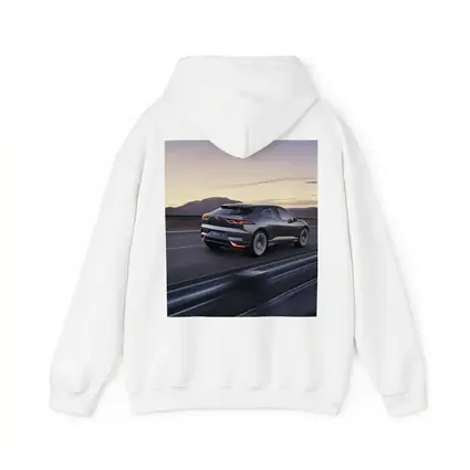 Jaguar I-Pace Electric SUV Desert Highway Dusk