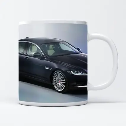 Jaguar XF Dark Blue Studio Shot