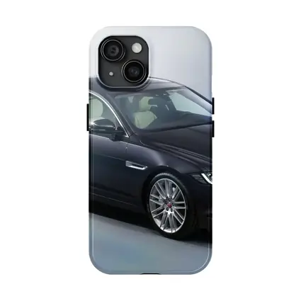 Jaguar XF Dark Blue Studio Shot