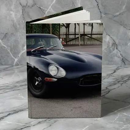 Jaguar E-Type Classic Black Sports Car